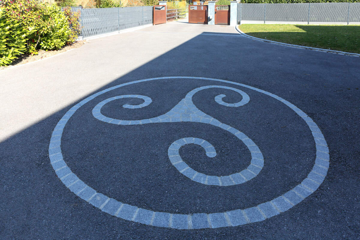 Travaux d'aménagements extérieurs dans la vallée de l'Arve